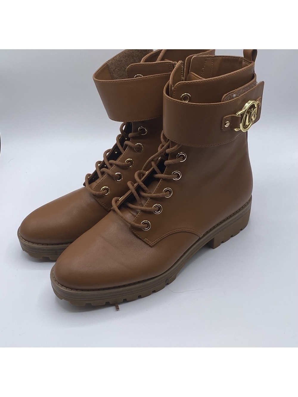 Michael Kors Brown Leather Boots
